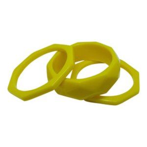 Resin Multifaceted Bangle Bracelet Sets-9 Sets